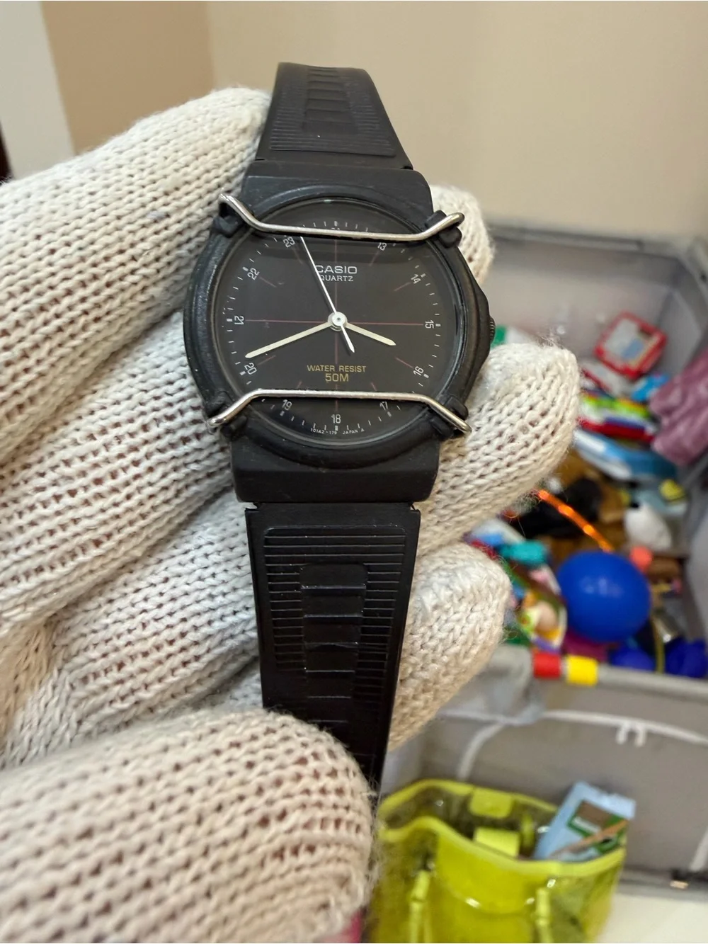 Ultra Rare Vintage Casio MQ-30W Unisex Watch 1980s Bullbar Japan 317 RUNNING